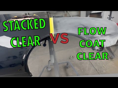 Видео: Прозрачный слой FLOW COAT против прозрачного слоя STACKED | Прозрачный слой FLOW COAT | Прозрачны...