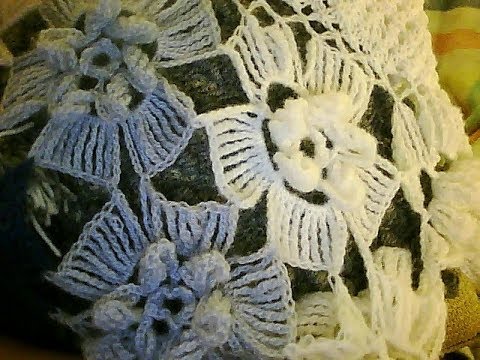 Видео: ВОЗДУШНЫЙ ЦВЕТОК ДЛЯ ШАЛИ