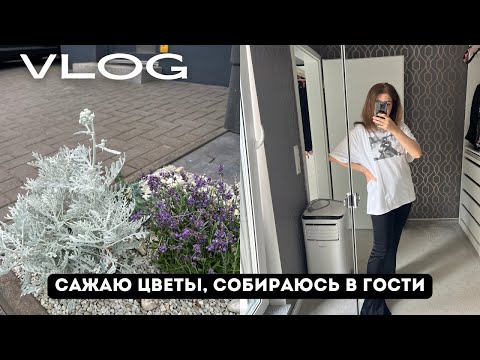 Видео: VLOG Чистка плитки и уборка перед домом, покупаем цветы, сборы в гости и грузинский ужин