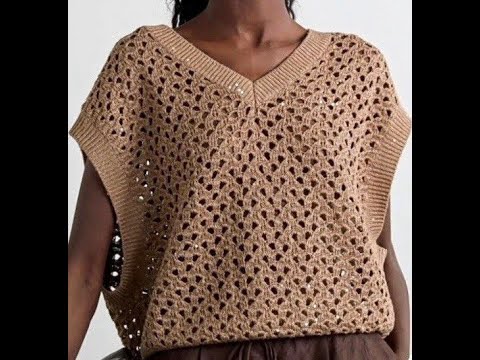 Видео: Бесподобные жилеты и безрукавки. Вязание спицами. Схемы узоров.