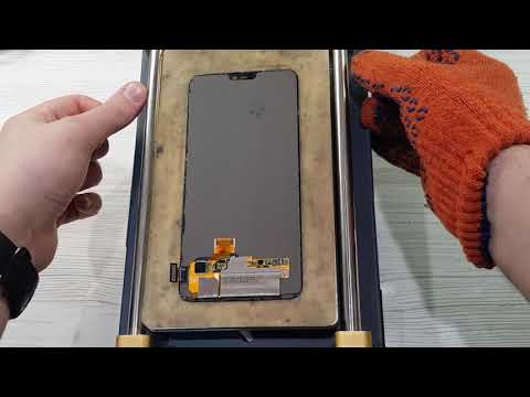 Видео: Ремонт OnePlus 6: замена стекла  дисплея - разборка
