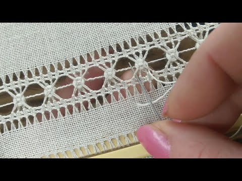 Видео: Як виконати мережку | Hand embroidery|