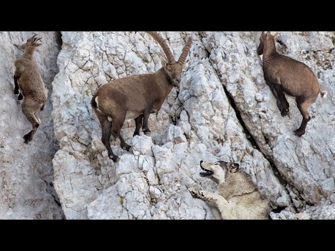Видео: Ибексы – Недосягаемые Козлы, которые Летают над ПРОПАСТЬЮ!