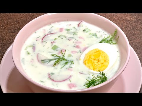 Видео: Студена супа за горещи дни, Окрошка - еквивалент на българския таратор