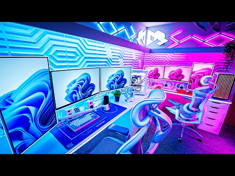 Видео: Я Построил Идеальную Игровую Комнату Для Двоих!
