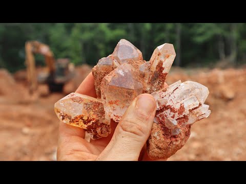 Видео: Добыча ЗВЕЗДНЫХ КРИСТАЛЛОВ при добыче кварца в Арканзасе — шахта Wegner Crystal Forest