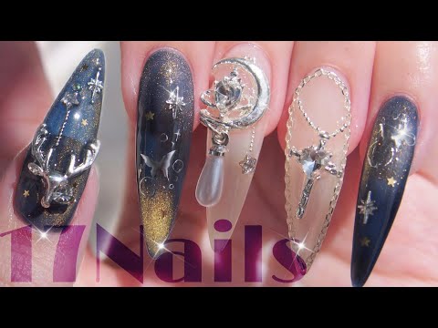 Видео: Добавьте длины с помощью магнитных гелевых ногтей и типсов.