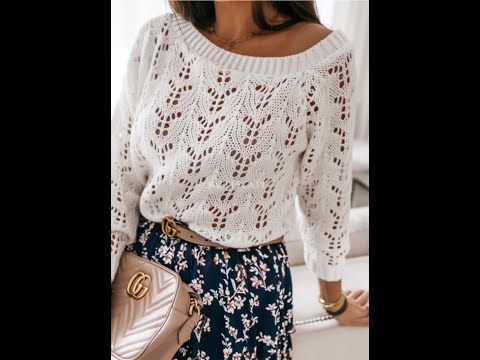 Видео: НА ПИКЕ ПОПУЛЯРНОСТИ!!! Джемпер спицами.Мастер класс. #джемперспицами #пуловерспицами #свитерспицами