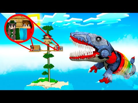 Видео: 🇺🇦 КСИЛОЗАВР НАПАВ НА НАШ БУДИНОК НА ДЕРЕВІ В МАЙНКРАФТ! БАКІ XYLOSAURUS MINECRAFT