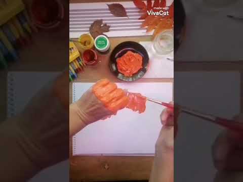 Видео: малювання Гарбуз