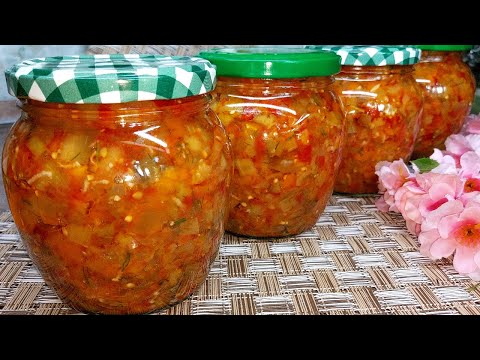 Видео: ИКРА из Баклажанов на зиму. Самый вкусный рецепт Баклажанной икры.