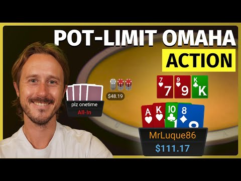 Видео: 60 МИНУТ экшена в пот-лимит Омаху #покер