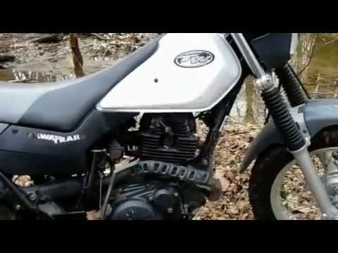 Видео: Обзор Yamaha  TW 200. 1996