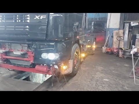Видео: начал собирать салон #даф