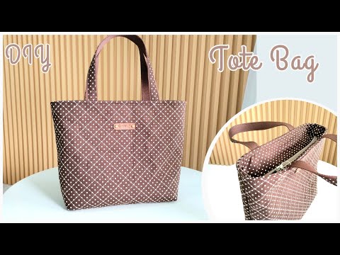 Видео: Как сделать простую большую сумку для начинающих