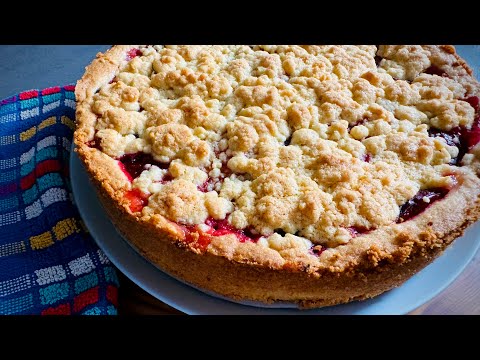 Видео: НЕМЕЦКИЙ ПИРОГ СО СЛИВАМИ! (Pflaumenkuchen )