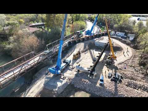 Видео: Мост над р. Марица по пътя Плодовитово - Асеновград
