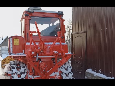 Видео: ДТ 75 Чистка снега