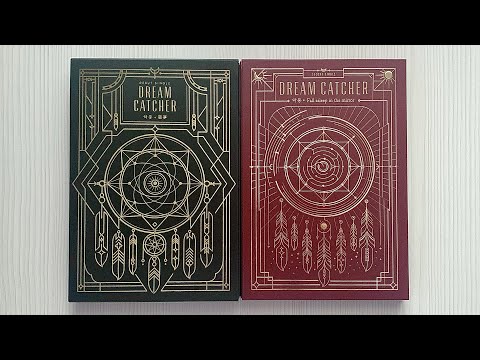 Видео: Распаковка альбома Dreamcatcher / Unboxing album Dreamcatcher Nightmare & Fall asleep in the mirror