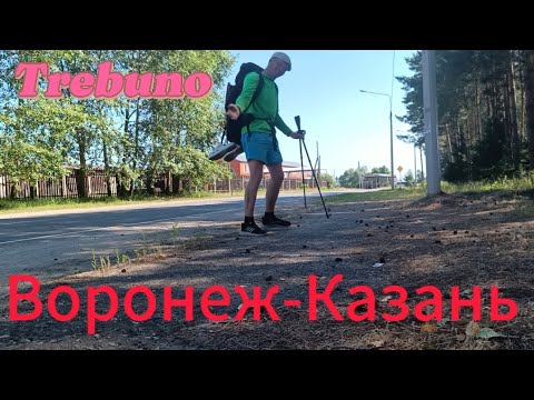 Видео: Из  Воронежа в Казань. 1000 км пешком. День 24.