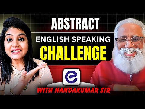 Видео: Выступление на абстрактную тему в течение 1 минуты | Великолепное занятие с преподавателем Нандом...