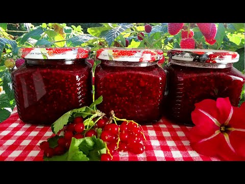 Видео: Чудо-ассорти Если малина то только так ¦ Малина в соке смородины | Raspberries in currant juice