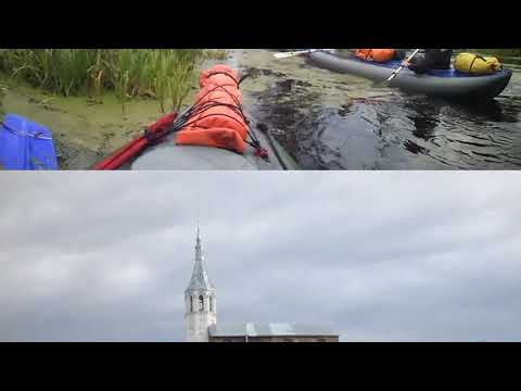 Видео: Водный поход команды Линда по рекам Тара-Мстёрка-Клязьма 2018г.