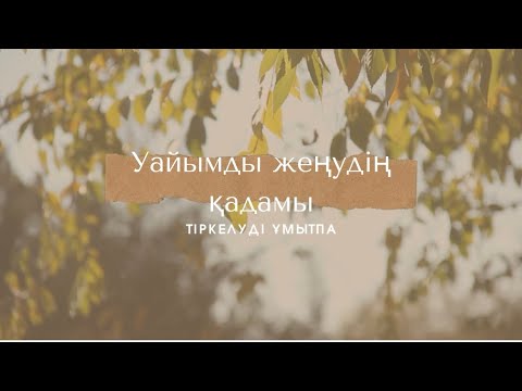 Видео: Алаңдауды жеңетін формула. Уайымның зияны #кітап #қазақшакітап #rek #формула 