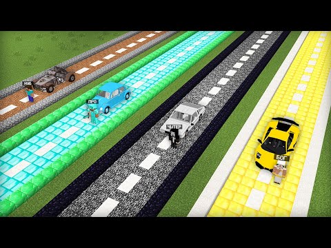 Видео: ДОРОГА МАЙНКРАФТ: НУБ ПРОТИВ ПРО ПРОТИВ ЧИТЕР ПРОТИВ БОГ БАТЛ | Компот Minecraft
