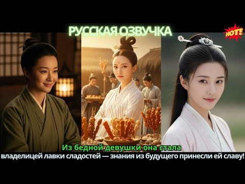 Видео: Из бедной девушки она стала владелицей лавки сладостей — знания из будущего принесли ей славу!