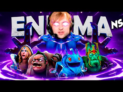 Видео: НС И САМЫЙ ЧЕРНЫЙ БЛЕКХОЛ  / NS Dota 2 MMR Enigma