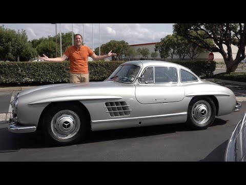 Видео: Mercedes-Benz 300SL Gullwing - это культовый спорткар за 1 миллион долларов