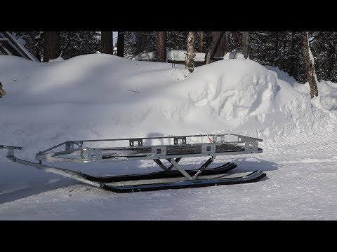 Видео: Финские сани.