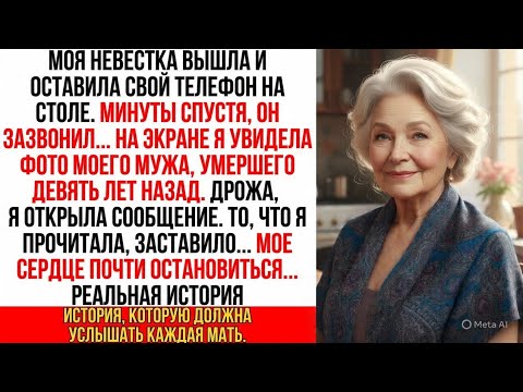Видео: Телефон моей невестки зазвонил… И это был номер моего мужа, умершего девять лет назад!
