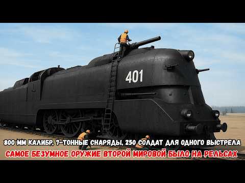 Видео: СТАЛЬНЫЕ МОНСТРЫ ВОЙНЫ: самые большие БРОНЕПОЕЗДА в ИСТОРИИ!