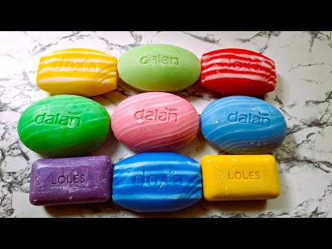 Видео: ASMR DRY SOAP CUTTING / COLORFUL DRY SOAP CARVING / Резка сухого мыла.
