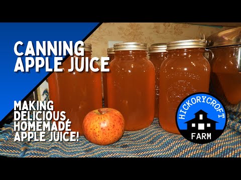 Видео: Консервирование яблочного сока — отличный способ сохранить урожай и приготовить вкусный домашний ...