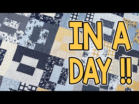 Видео: БОЛЬШОЙ БЛОК | Схема лоскутного одеяла с замком из толстых четвертей | Схема лоскутного одеяла за...