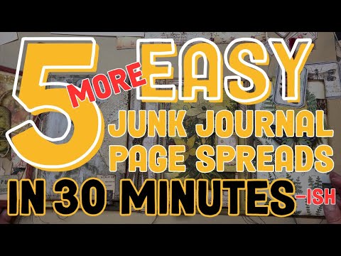 Видео: ЕЩЕ 5 вариантов оформления разворотов для журнала, которые вы можете сделать самостоятельно — вдо...