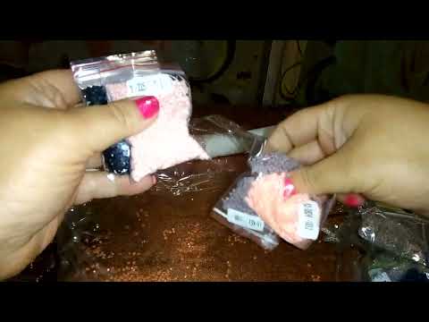 Видео: Распаковка посылок с сайта АлиЭкспресс. алмазная мозаика /вышивка,полная выкладка.