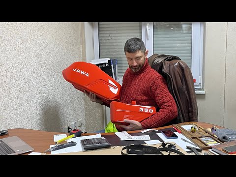 Видео: Jawa 638. Как правильно Приклеить Наклейки на Бак и Бардачки.Сравниваем с оригиналом.