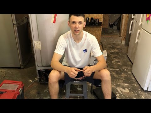Видео: Lg замена мотора и Капиллярной трубки . Б/у мотор . Заправка фреона