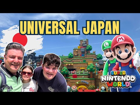 Видео: UNIVERSAL STUDIOS JAPAN — Полный тур по парку и все аттракционы в SUPER NINTENDO WORLD