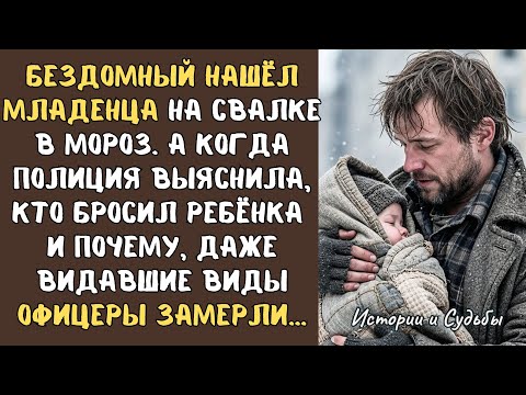 Видео: БЕЗДОМНЫЙ нашёл МЛАДЕНЦА на свалке в мороз… А когда полиция выяснила, кто бросил ребенка…