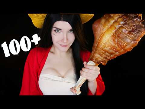 Видео: ASMR 🥩🥕  100+ TRIGGERS FOOD by calories 🍗🥦 АСМР 100+ ТРИГГЕРОВ ЕДЫ по калориям 🍬 [ Eating / Mukbang]