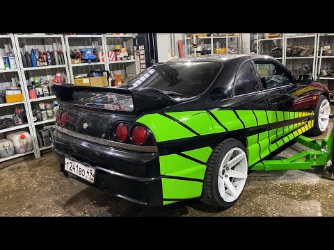 Видео: Ниссан Скайлайн и "Добрые"люди. Видео ни о чём)