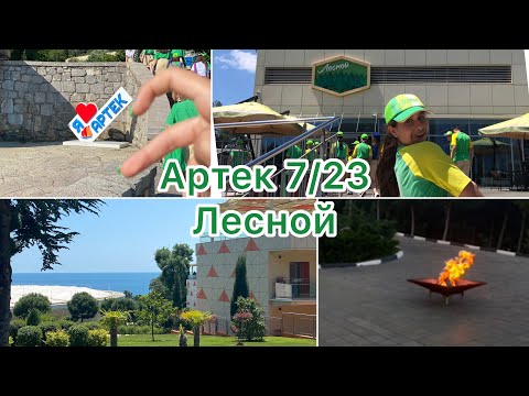 Видео: АРТЕК 7/23 🔥//Лесной💚// Дорога в лагерь🚊// Заезд// первая неделя в Артеке