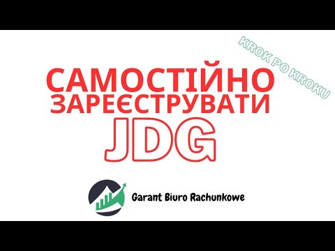 Видео: Як самостійно зареєструвати JDG (ФОП) Krok po kroku)