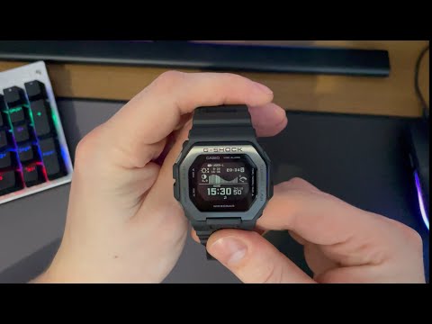 Видео: Распаковка часов Casio G-Shock GBX 100-1NS-1E в чёрном цвете, full black !!!