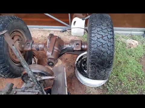 Видео: Как укоротить задний мост от волги для мини трактора